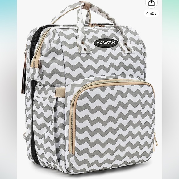 Baby Diaper Bag Backpack with Changing Station - Picture 7 of 7